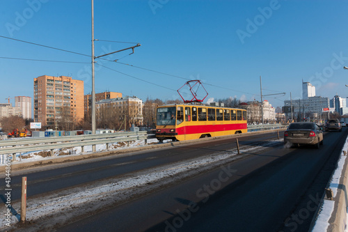 street of the city of Yekaterinburg