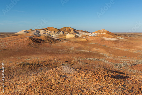 The Breakaways in the arid desert in South Australia