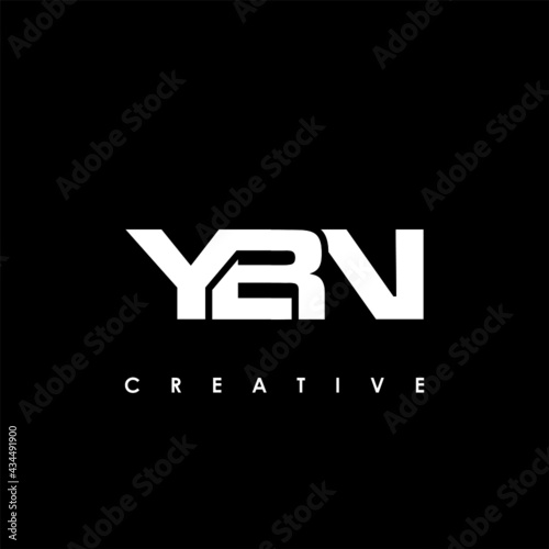 YBN Letter Initial Logo Design Template Vector Illustration
