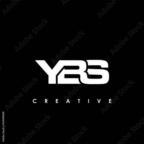 YBS Letter Initial Logo Design Template Vector Illustration photo