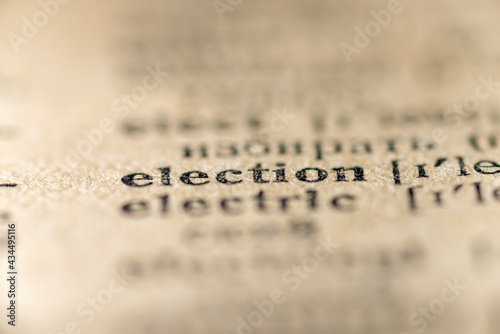 election word dictionary