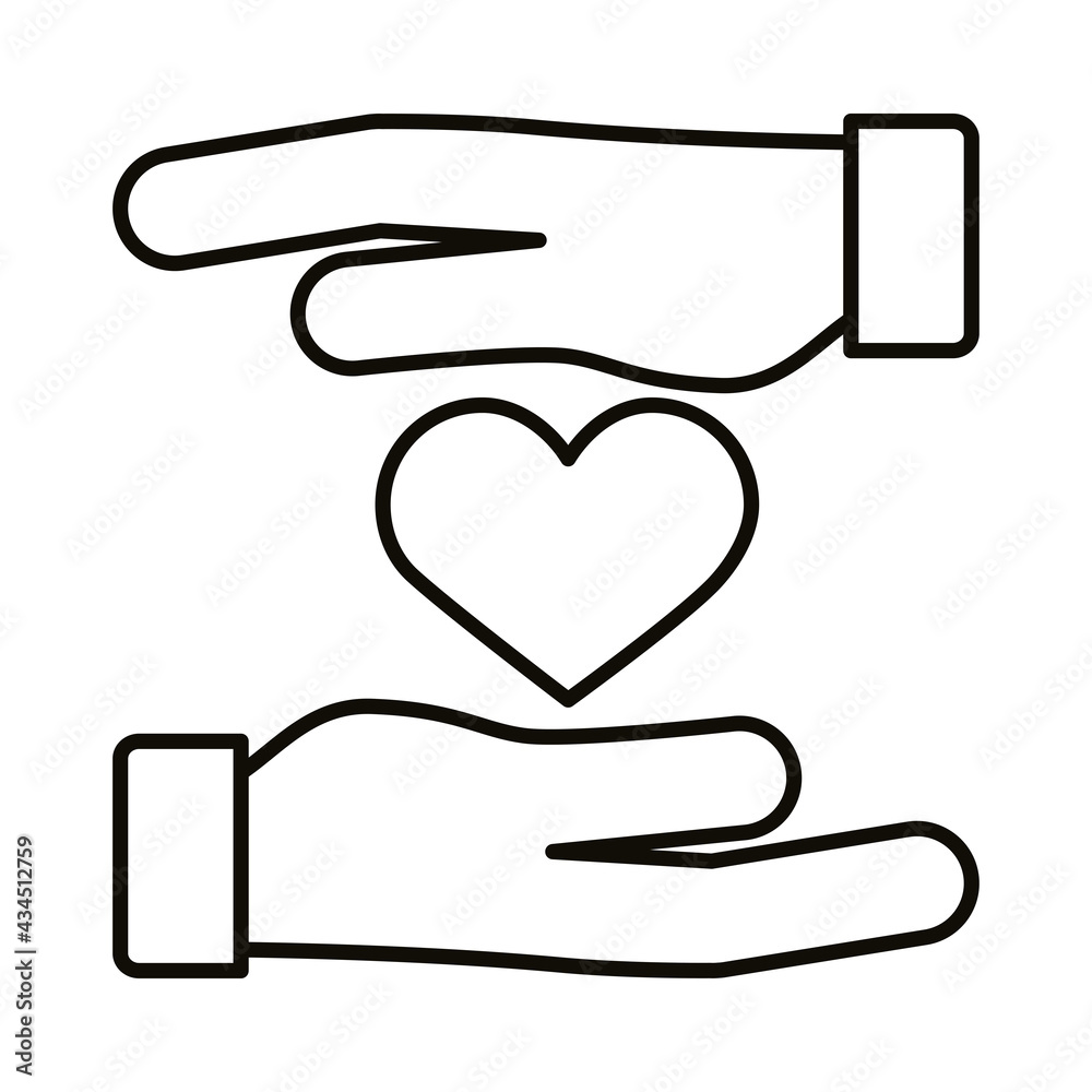 hands lifting heart hands lifting heart