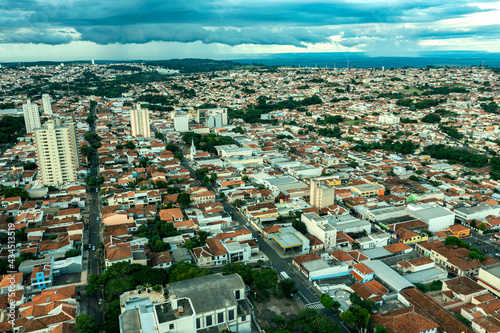 City of Botucatu in Sao Paulo, Brazil, South America. 