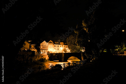 Essen Kettwig bei Nacht