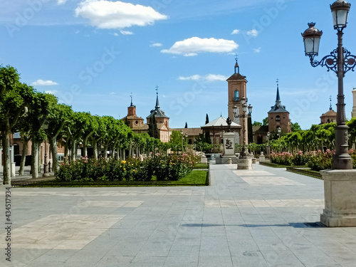 Plaza Cervantes de Alcala de Henares. photo