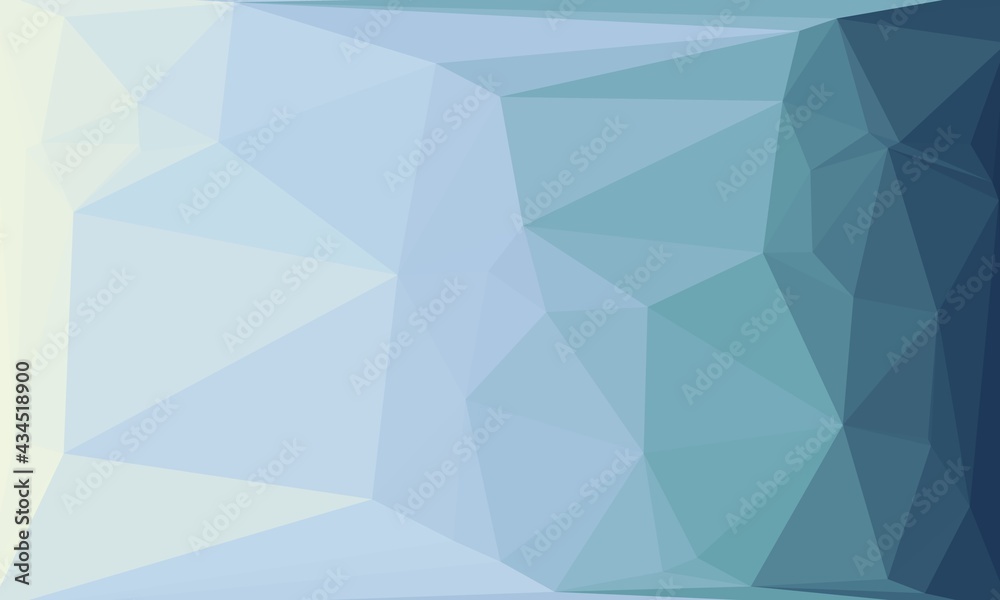 Fototapeta premium blue gradient and geometric background with mosaic design