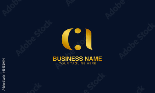 CI C I initial logo | initial based abstract modern minimal creative logo, vector template image. luxury logotype logo, real estate homie logo. typography logo. initials logo.