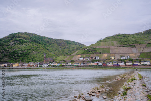 The Rhine Valley town of Lorch, with its extensive vineyards on the hills, is a World Heritage Site