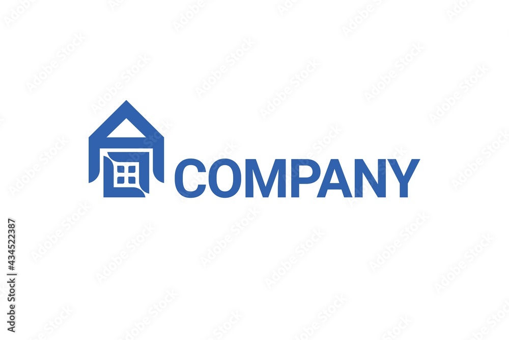 Fototapeta premium A Minimalist Hotel Logo