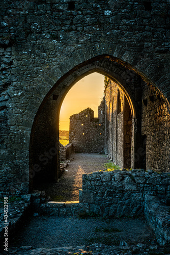 Hore Abbey Archway Cashel Ireland  photo