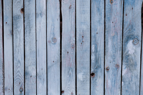 Old wooden natural texture painted in blue or green color