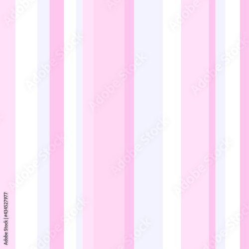 Seamless multicolored pattern. Texture. Abstract geometric wallpaper. Striped pattern with stylish and bright colors. Pink, violet and white stripes. Background for design in a vertical strip