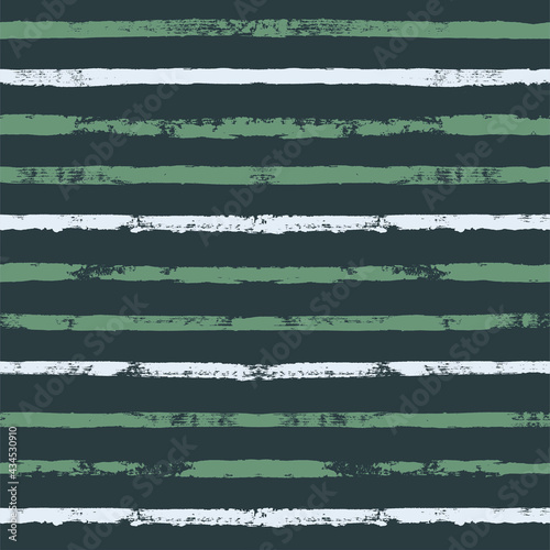 Stripes pattern, baby blue striped seamless vector background, navy brush strokes. pastel grunge stripes, watercolor paintbrush line