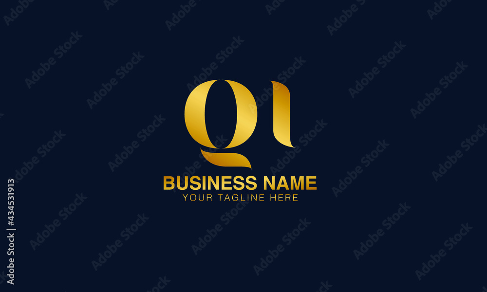 QI Q I initial logo | initial based abstract modern minimal creative ...
