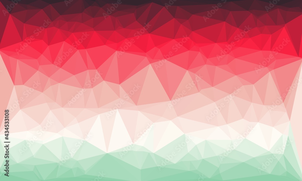 Minimal multicolored and polygonal background Minimal multicolored and polygonal background