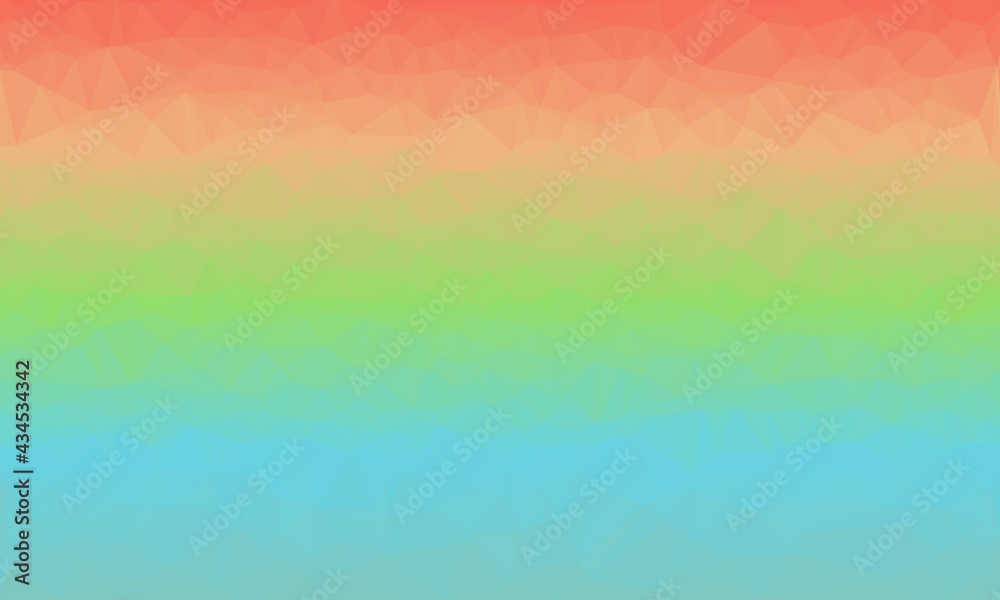 Creative prismatic background with colorful pattern