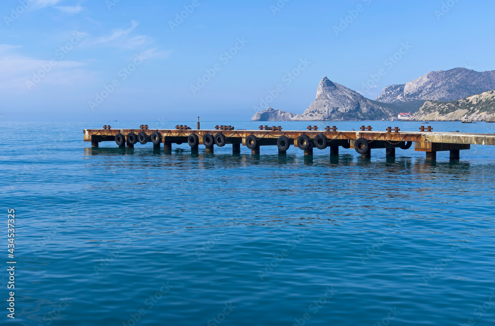 Beautiful seascape. Crimea.