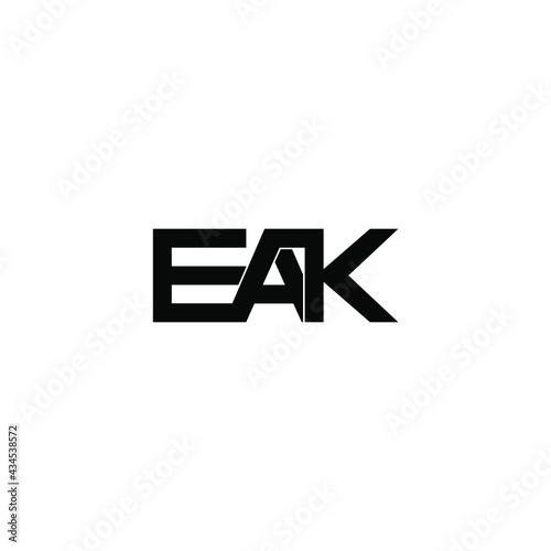 eak letter original monogram logo design © ahmad ayub prayitno