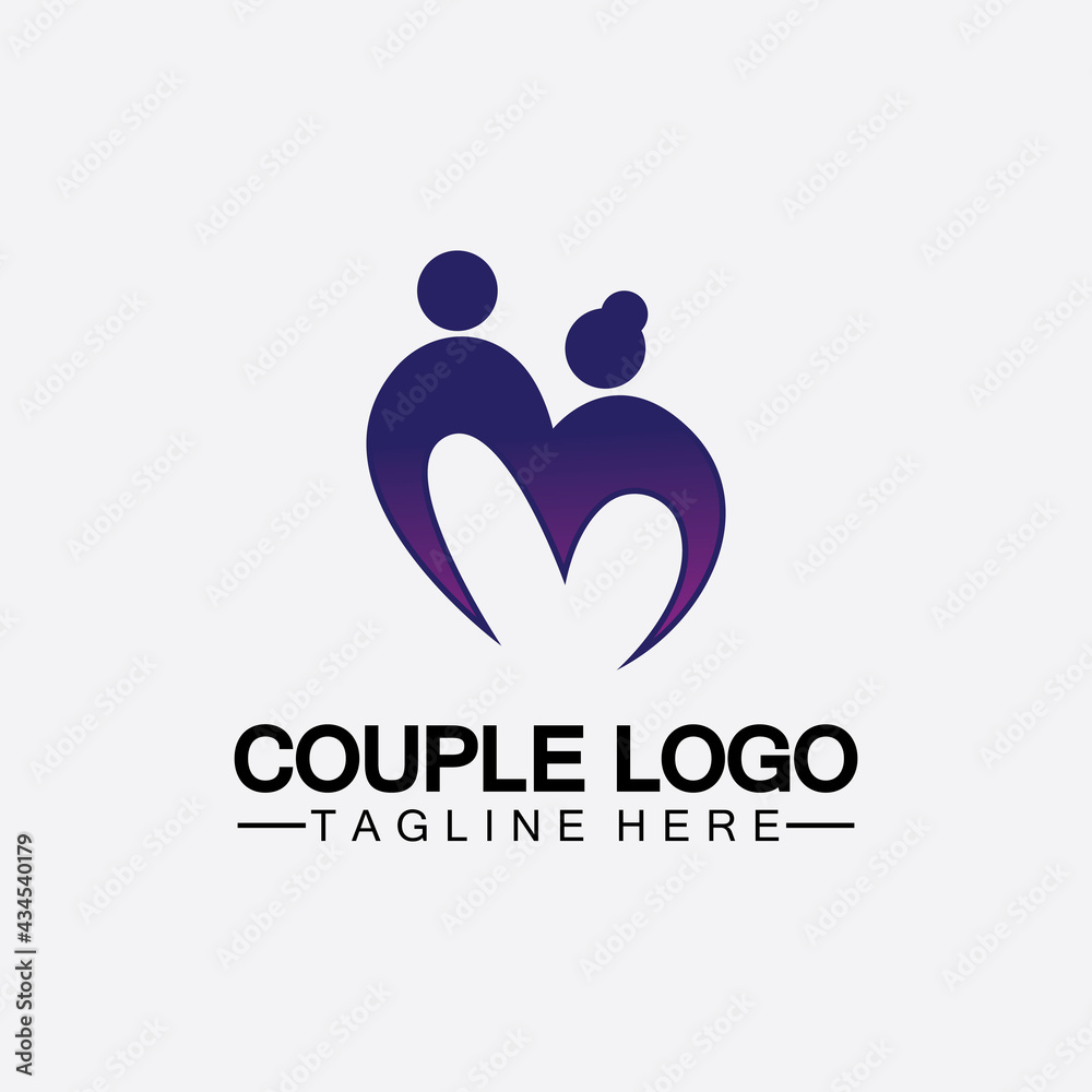 people with love couple vector logo icon symbol vector. This also represents married couple, husband & wife, bride and bridegroom, live-in partners, lovers, romantic couple, pair people with love couple vector logo icon symbol vector. This also represents married couple, husband & wife, bride and bridegroom, live-in partners, lovers, romantic couple, pair