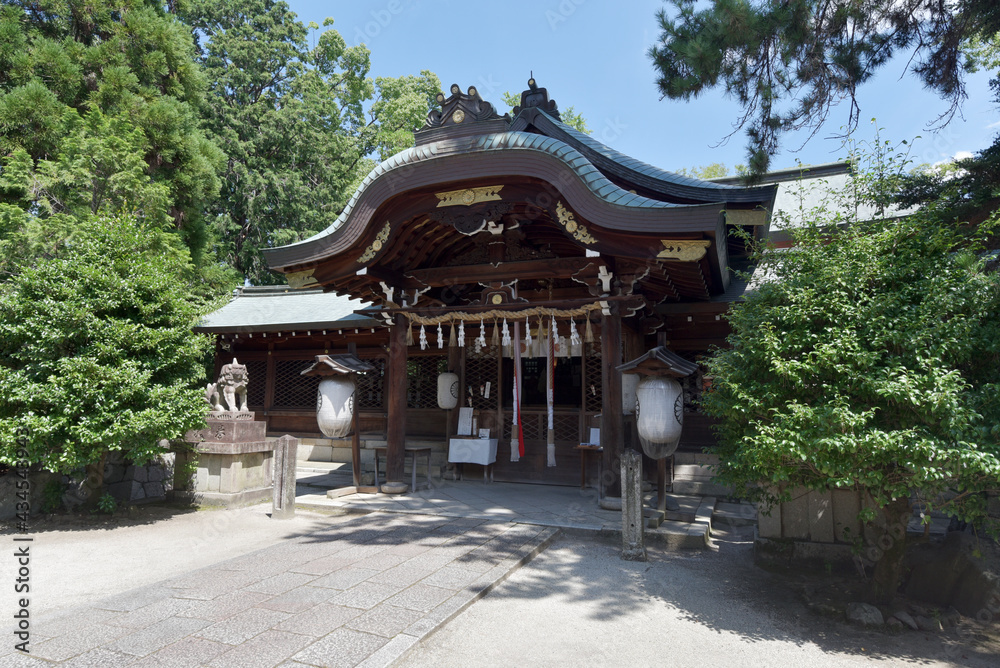 上御霊神社　本殿　京都市上京区