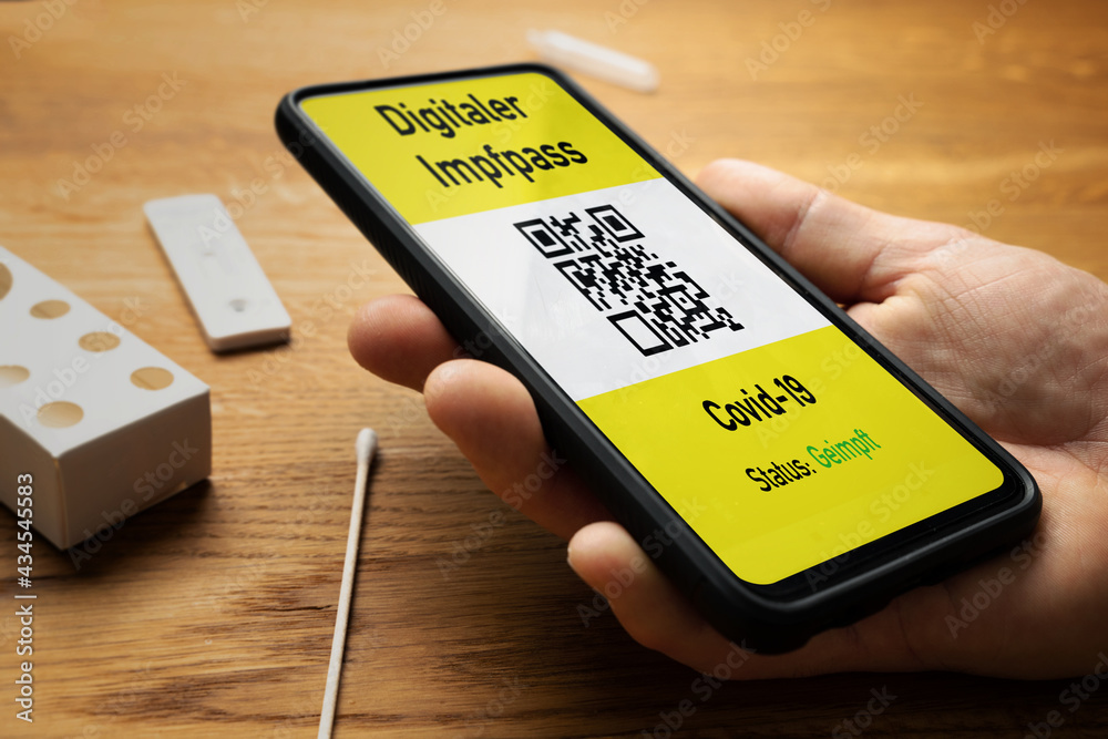 Digitaler Impfpass - German Digital Vaccination Passport proving