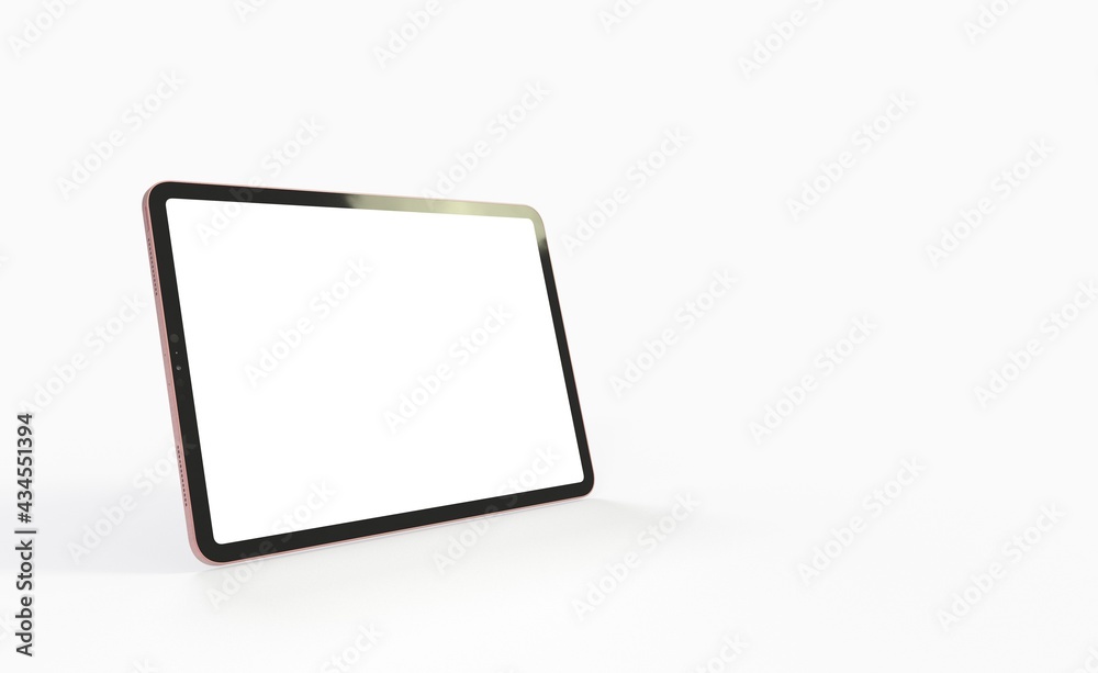 Tablet 3d computer with blank screen Tablet 3d computer with blank screen