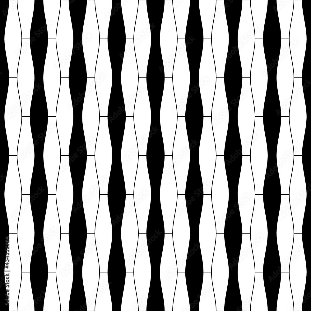 Seamless pattern. Geometric ornament. Oriental traditional ornamentation. Repeated hexagon shapes. Ancient mosaic wallpaper. Tiles motif. Ethnic digital paper. Textile backdrop. Vector artwork.