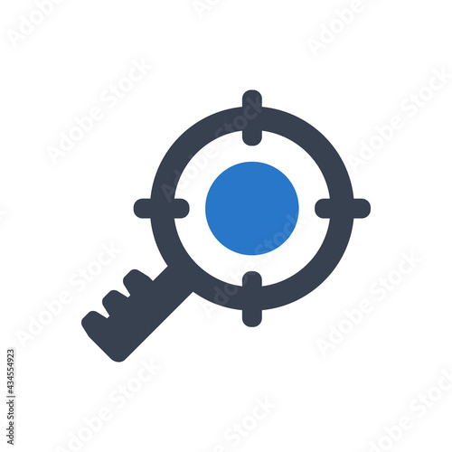 Keyword targeting icon