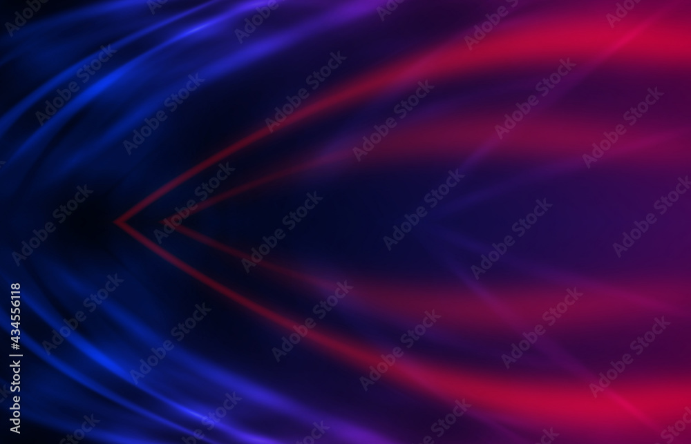 Empty dark abstract background with ultraviolet geometric lines. Neon glow. Empty dark abstract background with ultraviolet geometric lines. Neon glow.