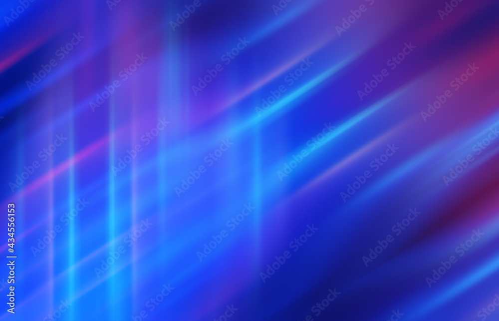 Fototapeta premium Empty dark abstract background with ultraviolet geometric lines. Neon glow.