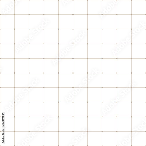Simple seamless checkered pattern on white background.Vector illustration that is easy to resize. photo