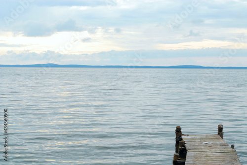 pier into the lagoon © Saule