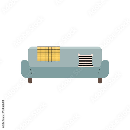 gray sofa couch