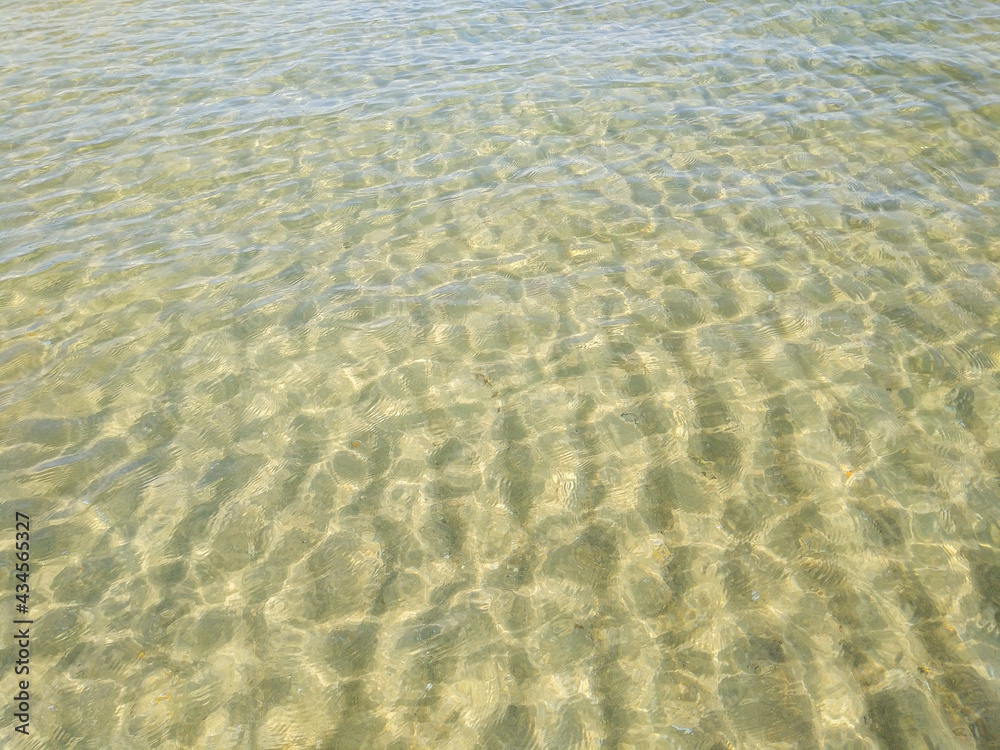 Abstract water texture background. Clear sea and sand Abstract water texture background. Clear sea and sand