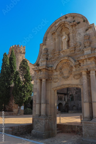 Espagne - Monastère de Sant Féliu de Guixols - L'Arc de Sant Benet