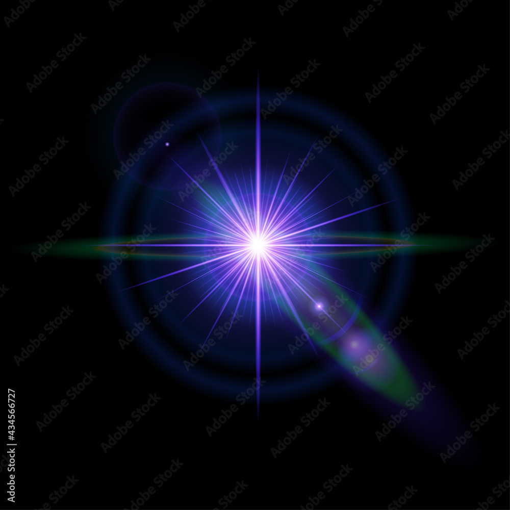Realistic vector transparent Lens Flares and Lighting Effect Realistic vector transparent Lens Flares and Lighting Effect