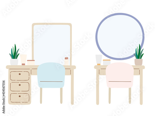 ドレッサー（dressing table）