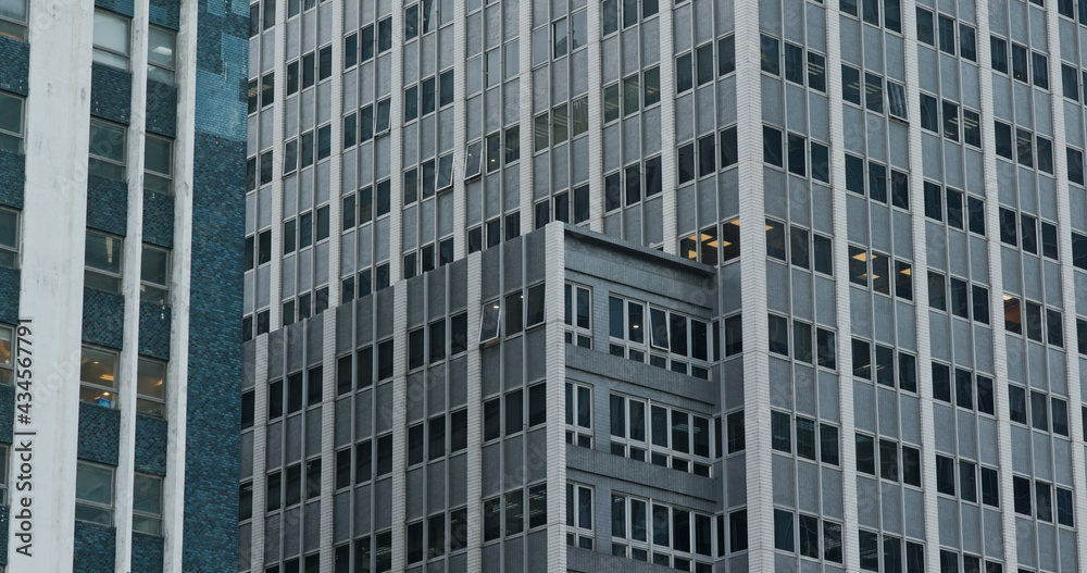 Exterior of the office tower