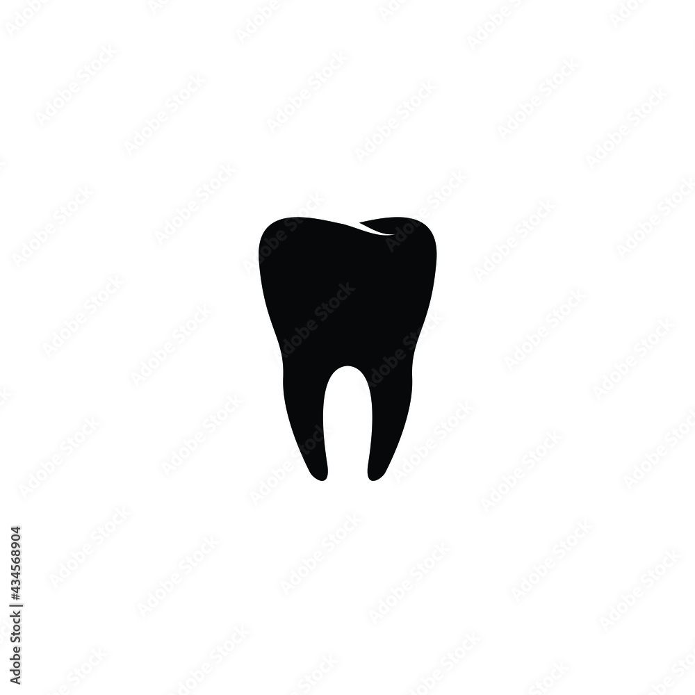 tooth silhouette dentist logo design inspiration tooth silhouette dentist logo design inspiration
