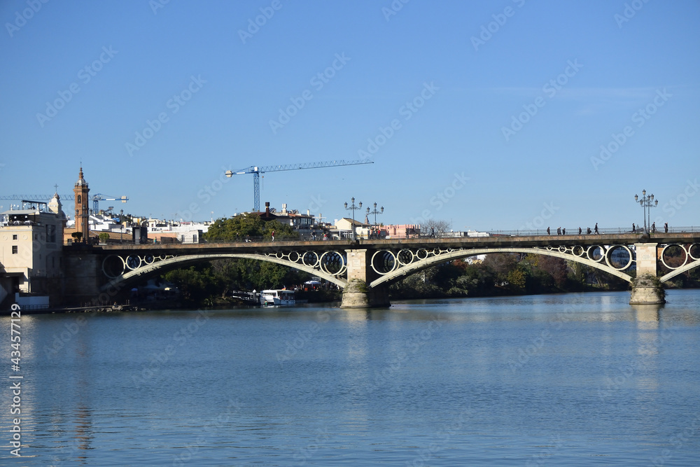 Isabel II Bridge, Sevilla, Spain, Europe