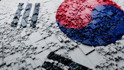 South Korea Flag Wallpaper