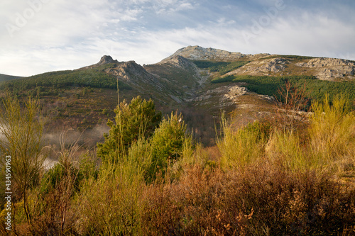 Pico Ocejón en la Sierra Norte. Guadalajara. España. Europa-