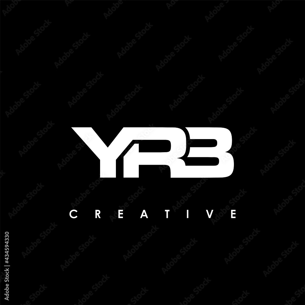 YRB Letter Initial Logo Design Template Vector Illustration YRB Letter Initial Logo Design Template Vector Illustration