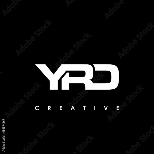 YRD Letter Initial Logo Design Template Vector Illustration photo