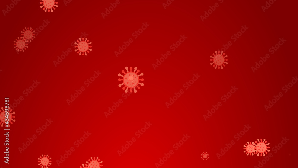 Coronavirus red pattern banner background. Abstract healthcare Illustrations concept COVID-19. Coronavirus red pattern banner background. Abstract healthcare Illustrations concept COVID-19.