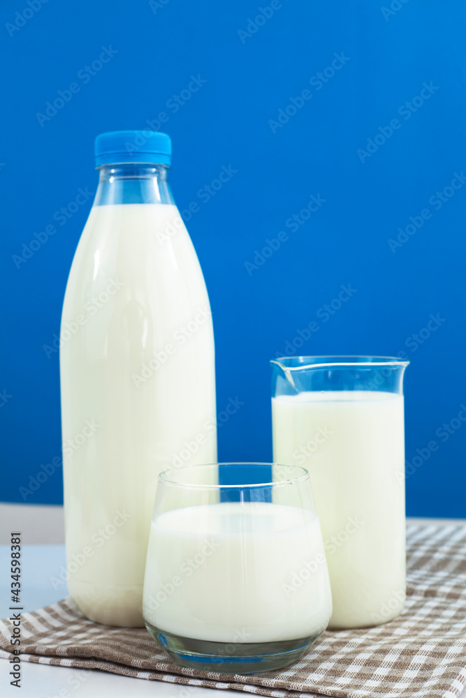 Fresh milk in the glass. Healthy eating. Fresh milk in the glass. Healthy eating.