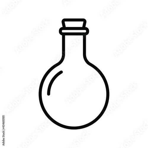 potion bottle icon. magic Bottle potion sign. vector illustration