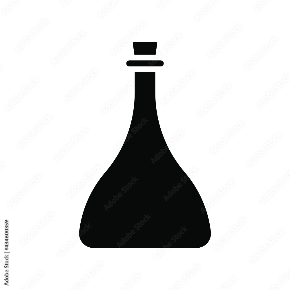 potion bottle icon. magic Bottle potion sign. vector illustration potion bottle icon. magic Bottle potion sign. vector illustration