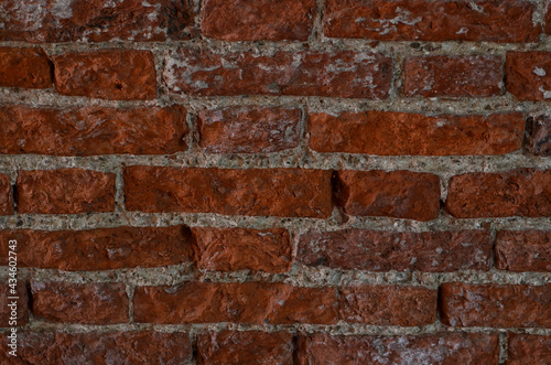 Old brown brick background image
