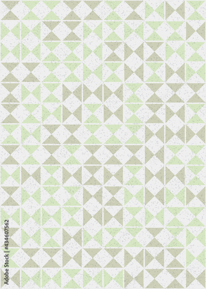 Fototapeta premium Abstract Geometric Pattern generative computational art illustration